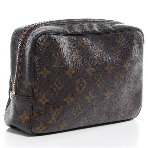 louis vuitton trousse 23 ebay|Louis Vuitton Trousse Toilette Pouch 23 Brown Canvas .